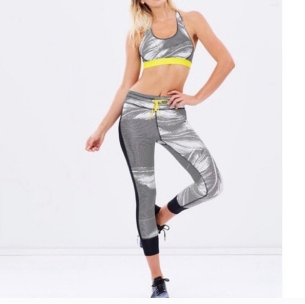 The Upside Valley Palm Leaf Print Leggins